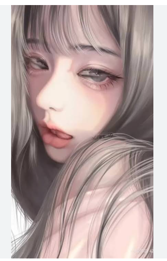 Dreamy pastel anime portrait from the xmaster santara gallery